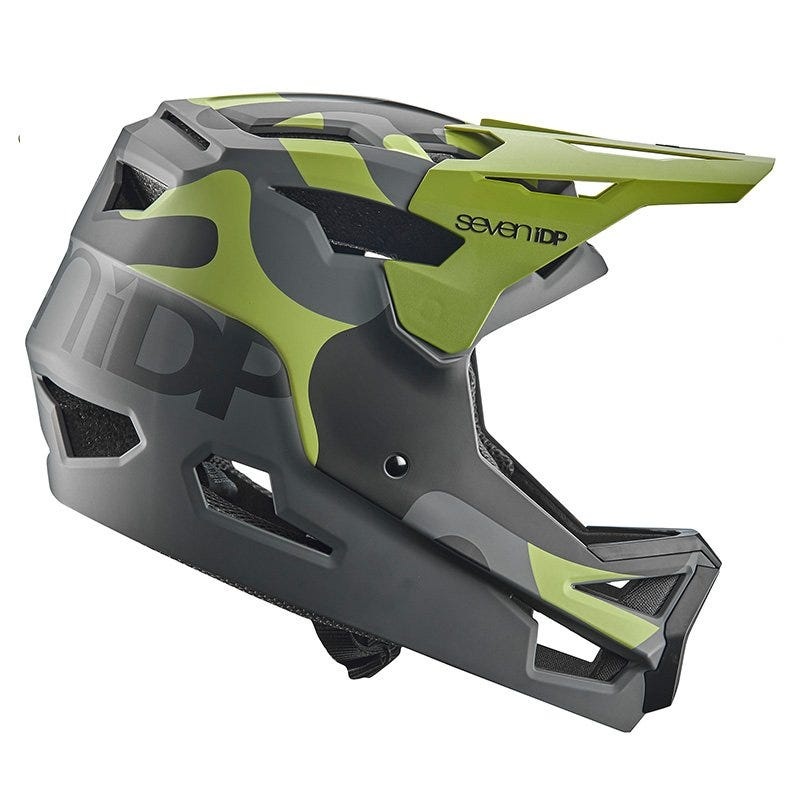 Seven iDP Project23 ABS Full Face Helmet Army Camo