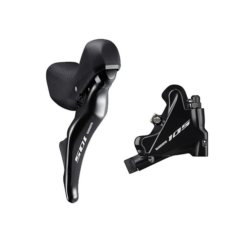 Shimano 105 R7025 Left Lever with R7070 Rear Disc Brake