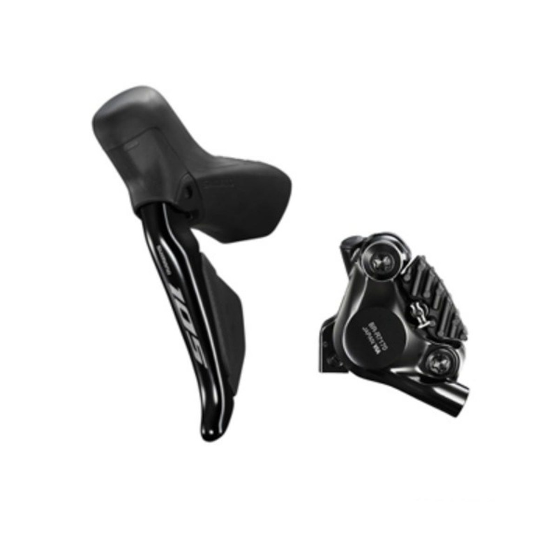 Shimano 105 R7170 Front Disc Brake and R7170 Left Shift Lever