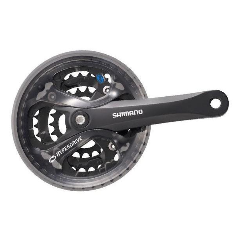Shimano Altus Crankset 175mm 48-38-28 Black