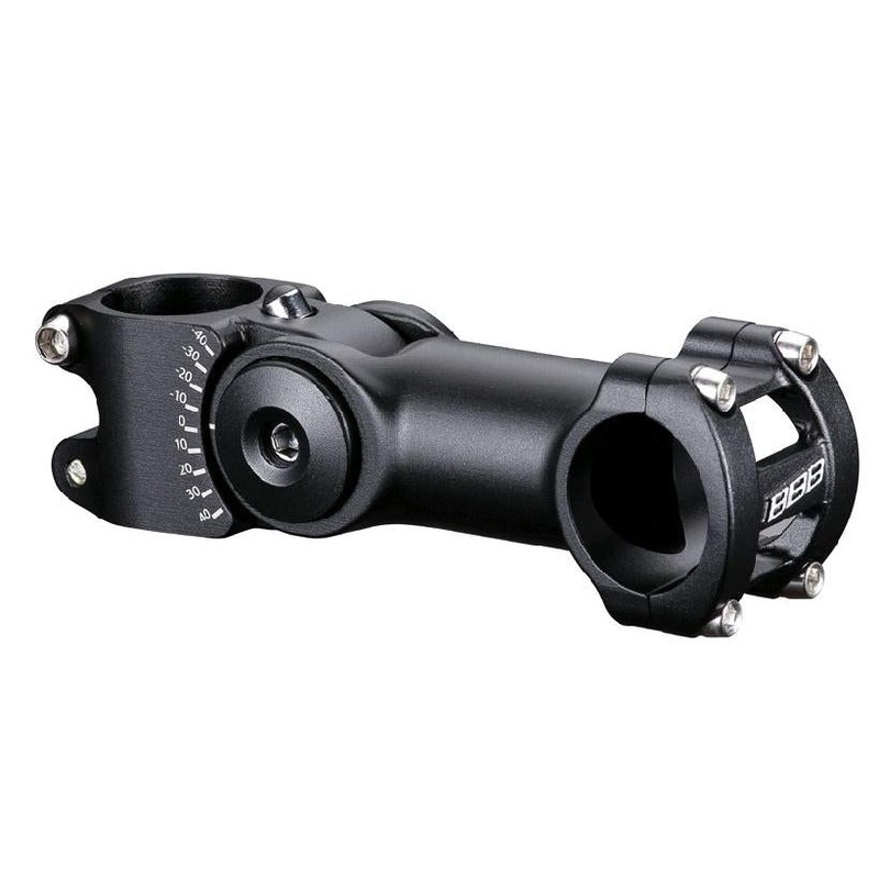 BBB Highsix OS Adjustable Stem 31.8 x 110mm +40/-30 Rise