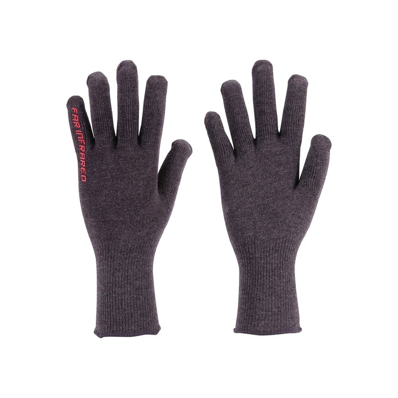 BBB InnerShield Full Finger Gloves Grey UNI