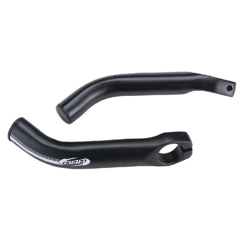 BBB Light Curved Bar Ends Black