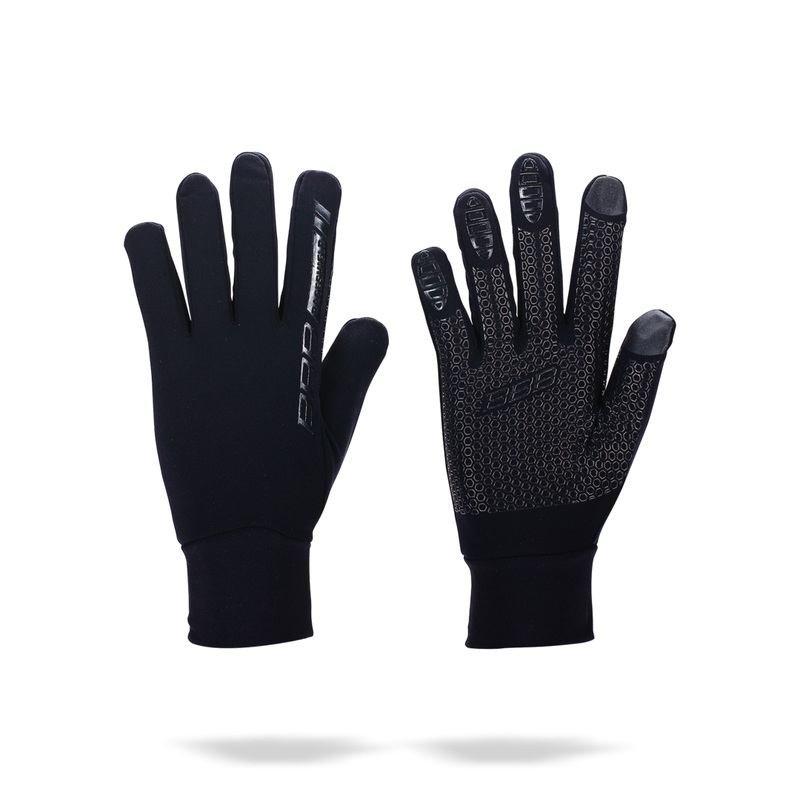 BBB Race Shield Full Finger Gloves Black