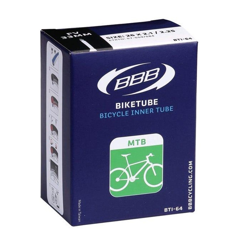 BBB Schrader Valve Tube 29 x 1.90-2.30''