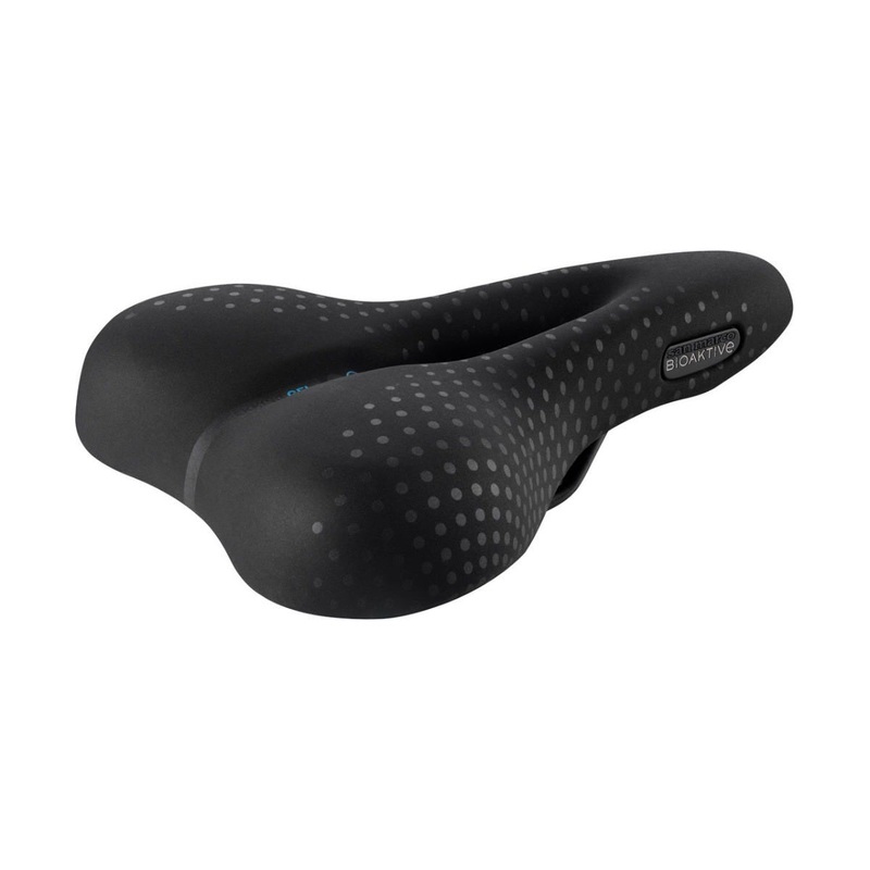 Selle San Marco Trekking Open Fit Gel Saddle Black Large