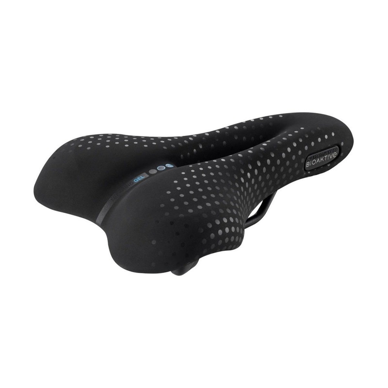 Selle San Marco Trekking Open Fit Gel Saddle Black Small