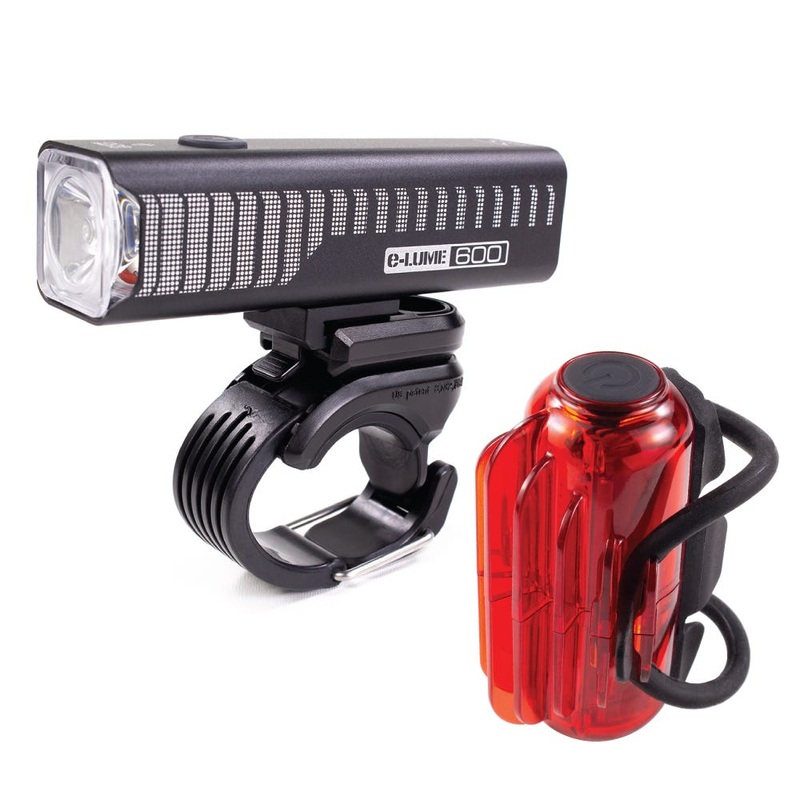 Serfas E-Lume 600 / Cosmos II 60 Lumens Lightset