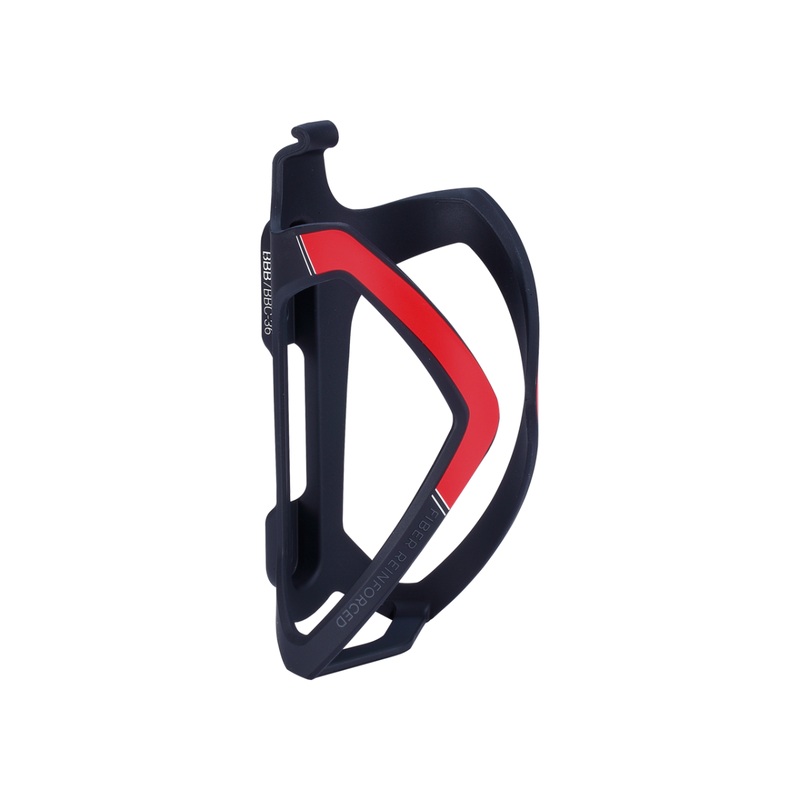 BBB FlexCage Bottle Cage Black/Red