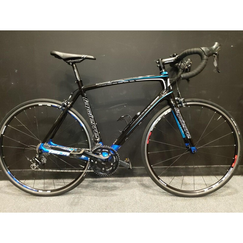 Second Hand Lapierre Sensium 200CP Road Bike Black/Blue LG (Brisbane CBD)