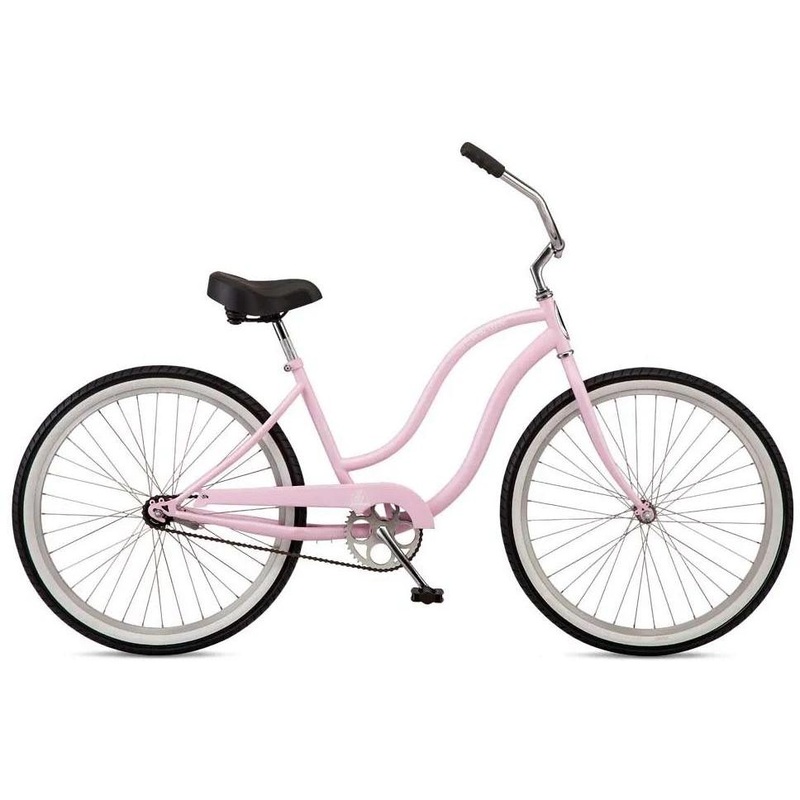 Schwinn S1 Vintage Cruiser Bike Pink