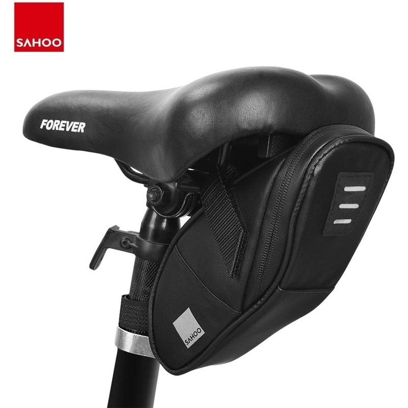SAHOO 600D Saddle Bag 0.5L 14 x 12 x 10cm Size