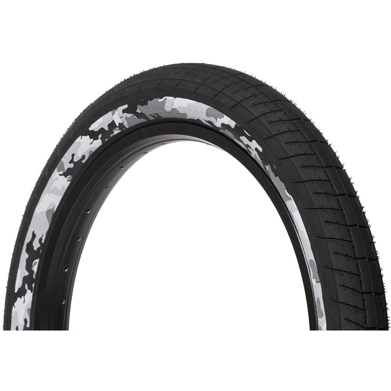 Salt Plus Sting BMX Tyre 20 x 2.35'' Black/Snow Camo Wall