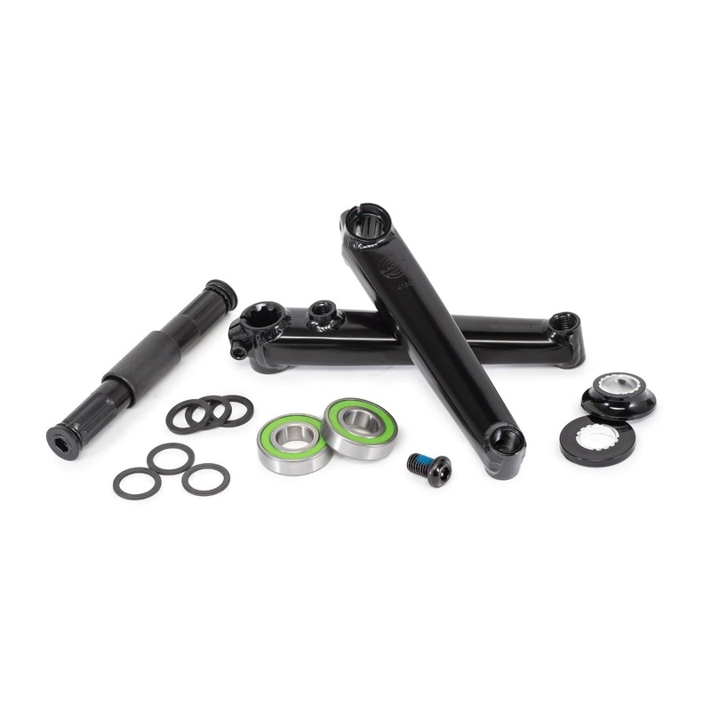Salt Revo BMX Crankset 165mm Black