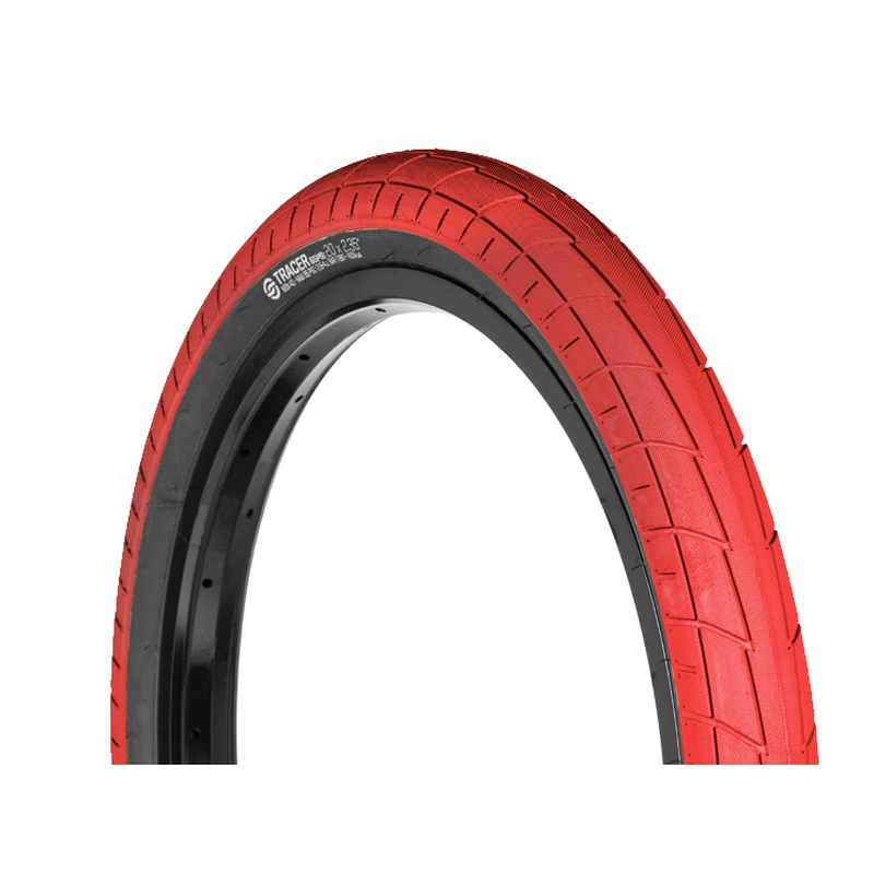 Salt Tracer 18x2.2 BMX Tyre Red/Blackwall