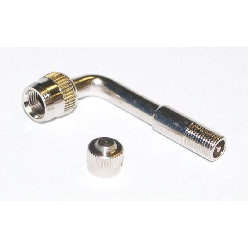 Schrader Valve 90deg Bent Valve Extension