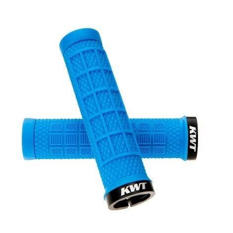 Ryfe BOSSA Single Lock On Pro Grips Blue