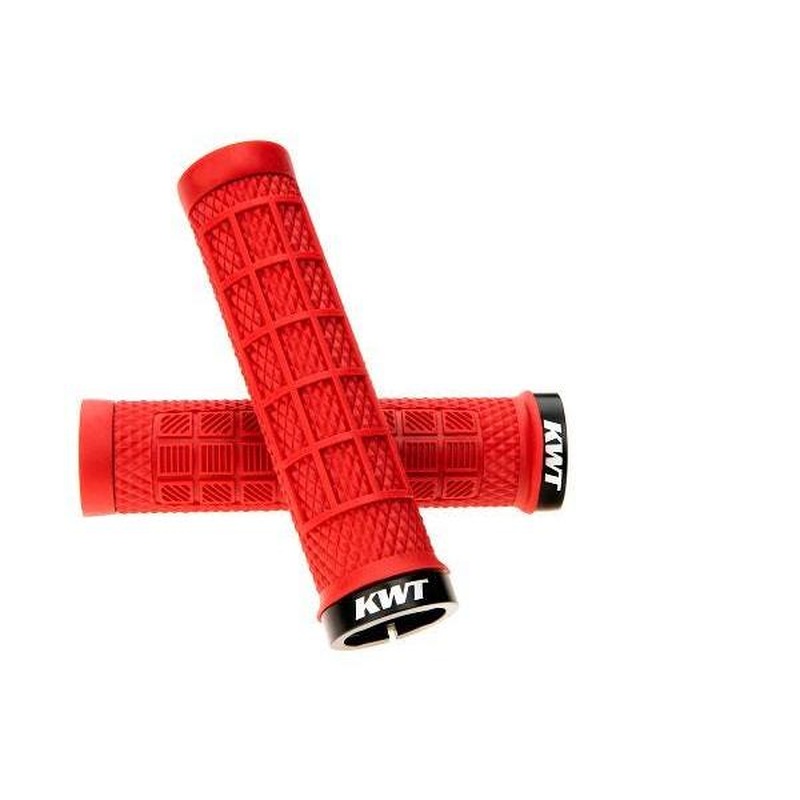 Ryfe BOSSA Single Lock On Pro Grips Red
