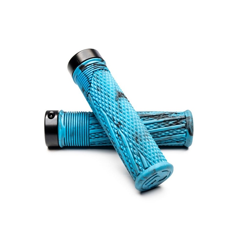 Ryfe Rampage Lock On Grips Blue