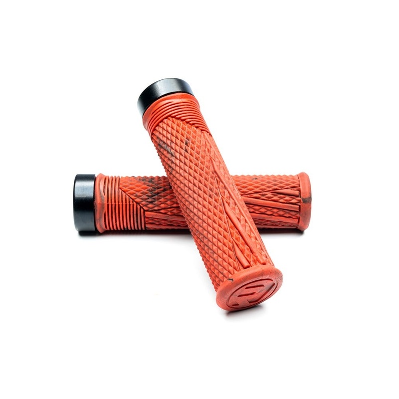 Ryfe Rampage Lock On Grips Red