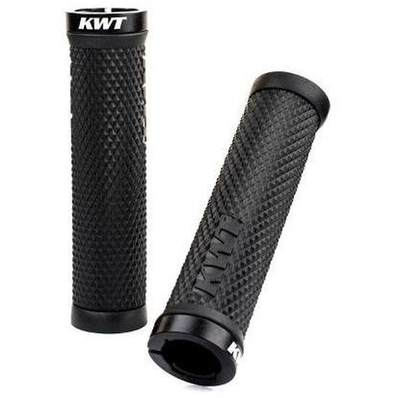 Ryfe Russla Single Lock On Pro Grips Thick Diamond Profile Black