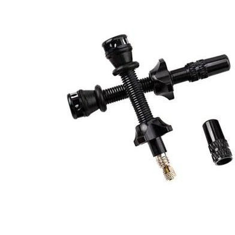 Ryfe Tubeless Presta Valves - High Flow - Black 44mm - Pair