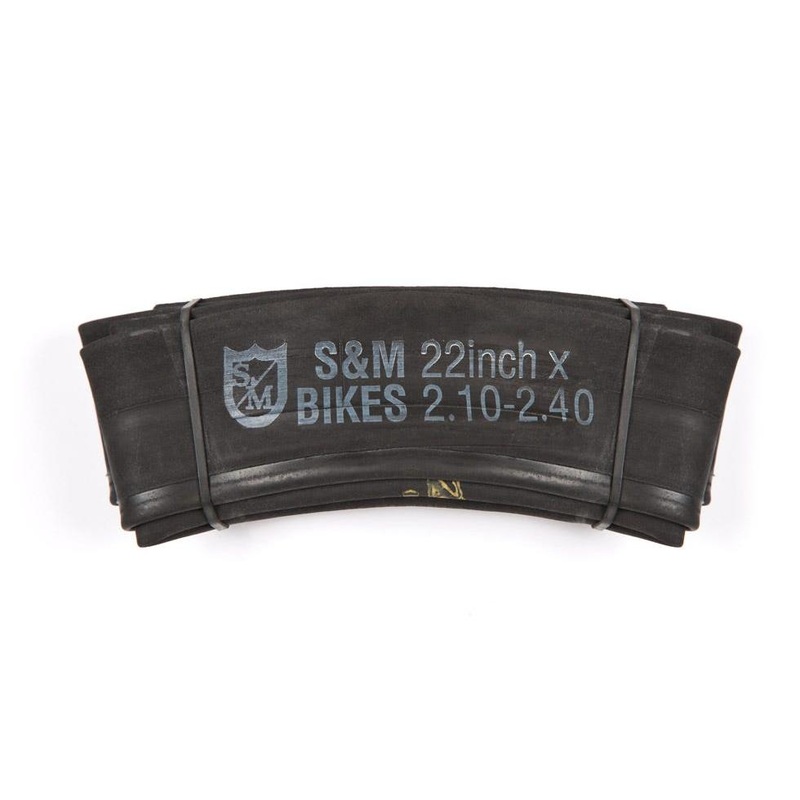 S&M BMX Schrader Valve Inner Tube 22'' X 2.1-2.4''