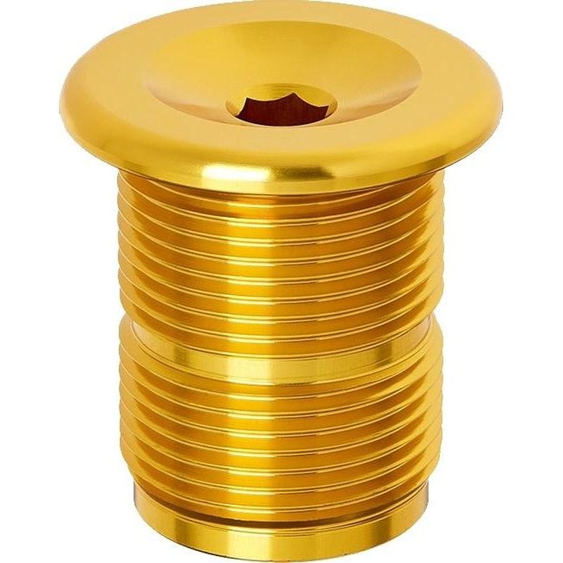 S&M Fork Preload Bolt M24 x 1.5mm Gold