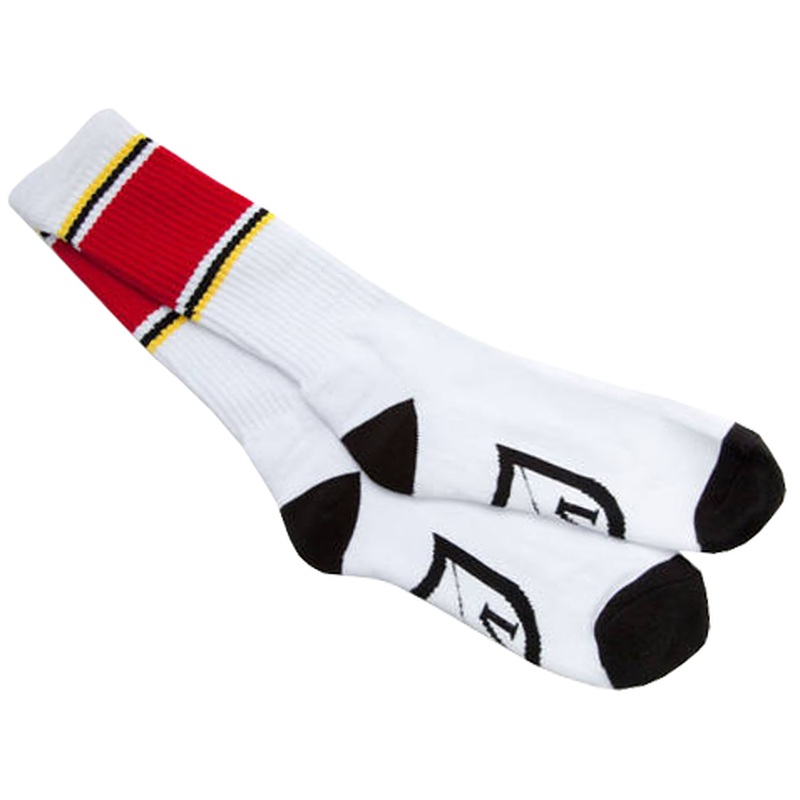 S & M Retrograde Socks White