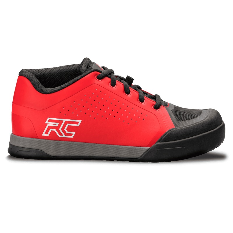 Ride Concepts Powerline Flat Pedal Shoes Red/Black