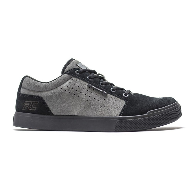 Ride Concepts Vice Flat Pedal Shoes Charcoal Black