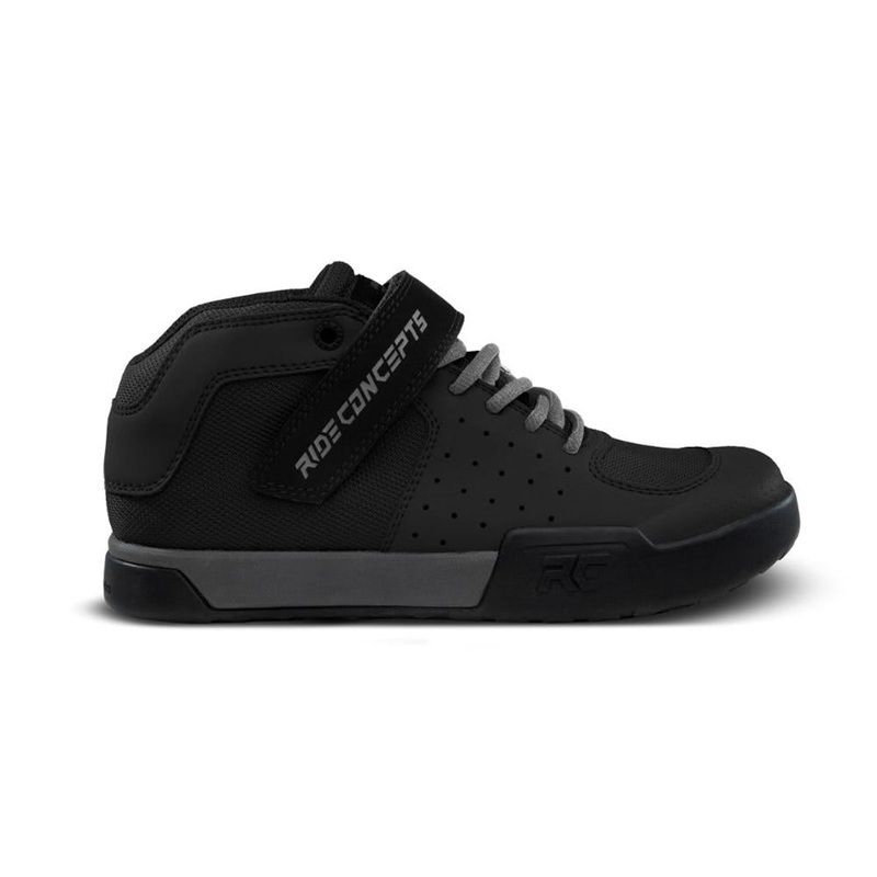 Ride Concepts Wildcat Flat Pedal Shoes Black/Charcoal