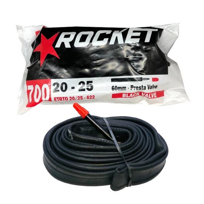 ROCKET Presta Valve Tube 700 x 20-25c 60mm