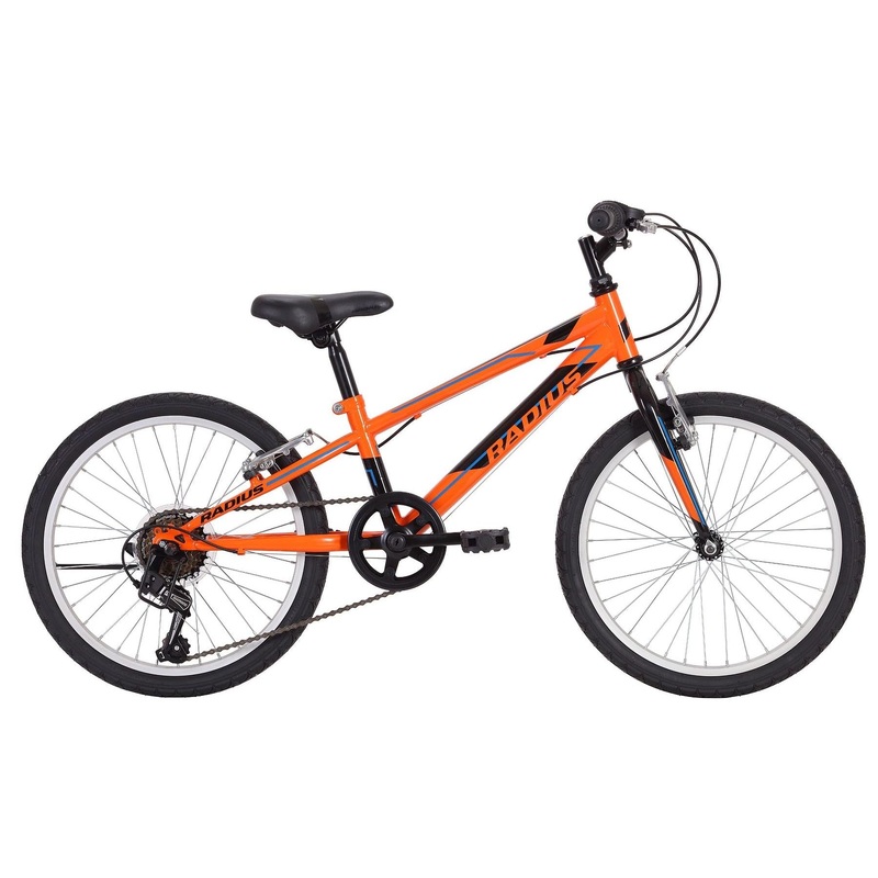 Radius Throttle Kids Bike 20 Inch Gloss Orange/Black Blue (2019)