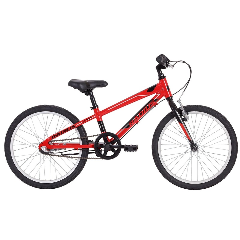 Radius Trailraiser 3 Kids Bike 20 Inch Gloss Red/Black Chrome (2019)