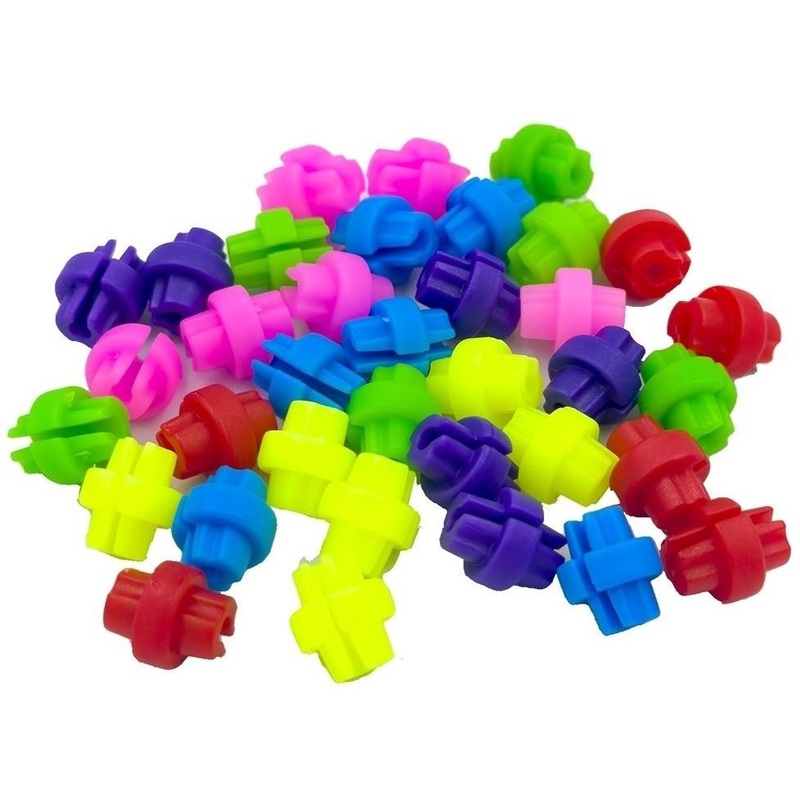 Rascal Kids Spoke Beads Mixed Colours