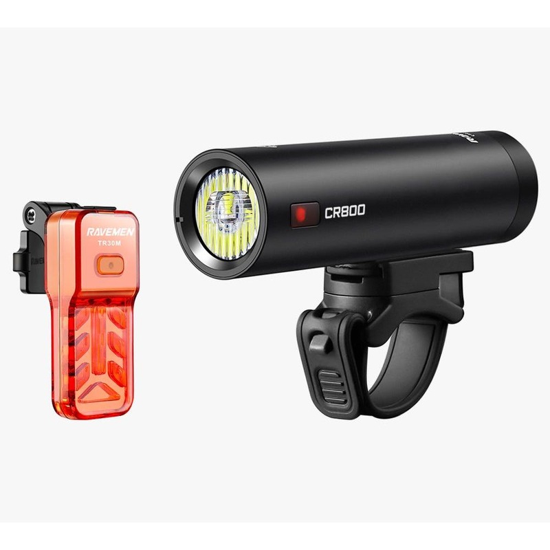 Ravemen CR 800 / TR 30 Lumens Lightset