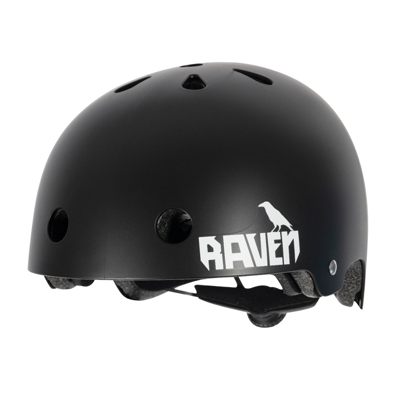 Raven BMX Helmet Satin Black