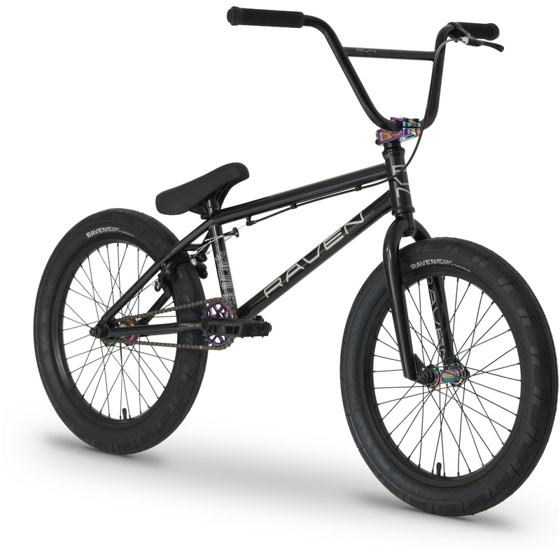 Raven LC 20'' BMX Bike Gloss Black/Oil Slick