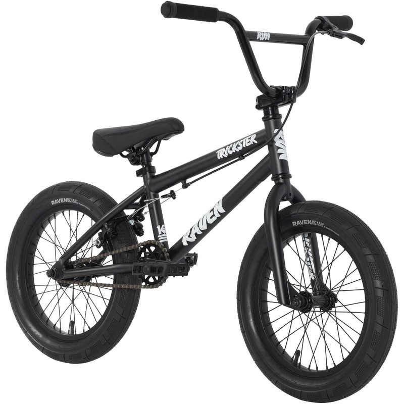Raven Trickster 16'' BMX Bike Midnight Matte