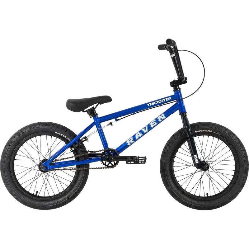 Raven Trickster 18'' BMX Bike Gloss Blue