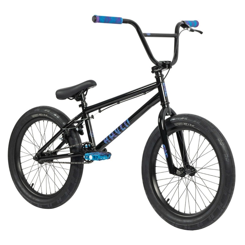 Raven Trickster 20'' BMX Bike Black w/ Marble Graphics 2024