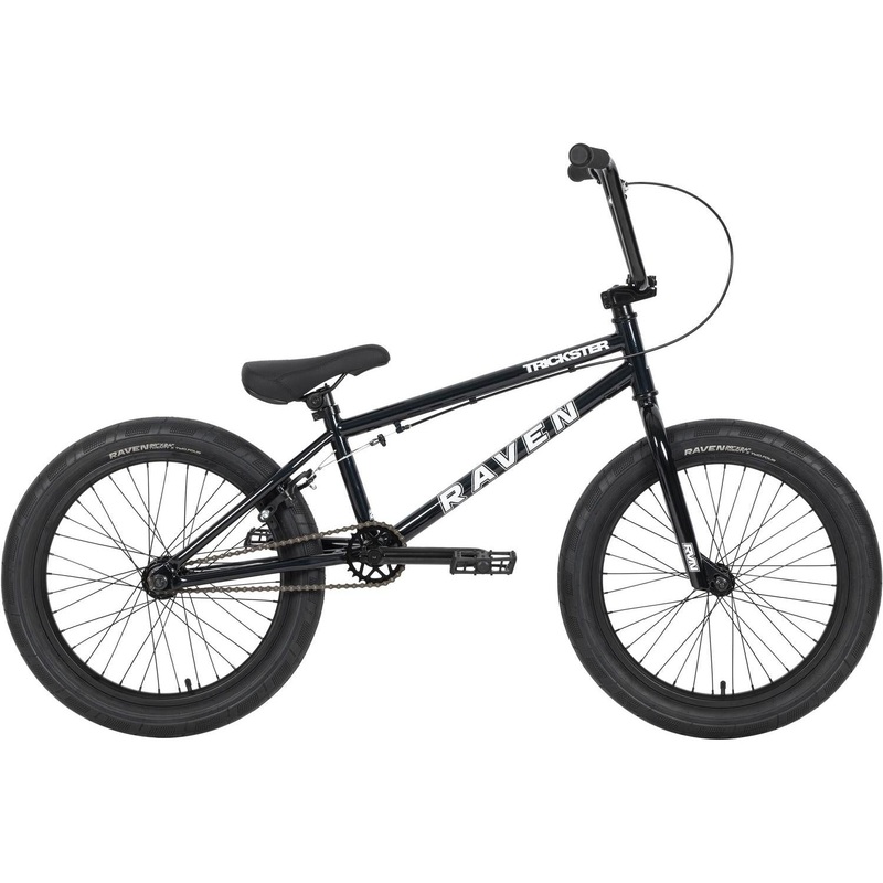 Raven Trickster 20'' BMX Bike Gloss Black