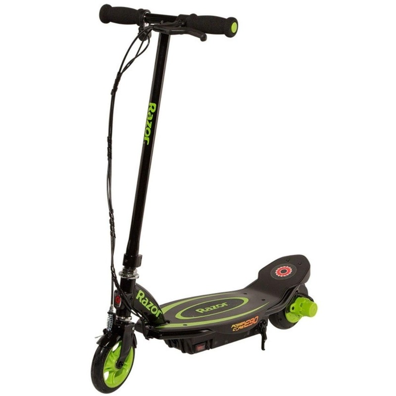 Razor PowerCore E90 Kids Electric Scooter Green