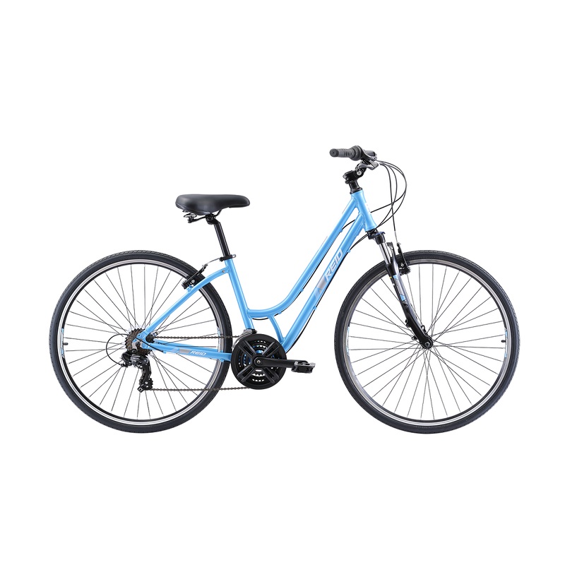 Reid Comfort 2 Step-Thru Cruiser Bike Light Blue