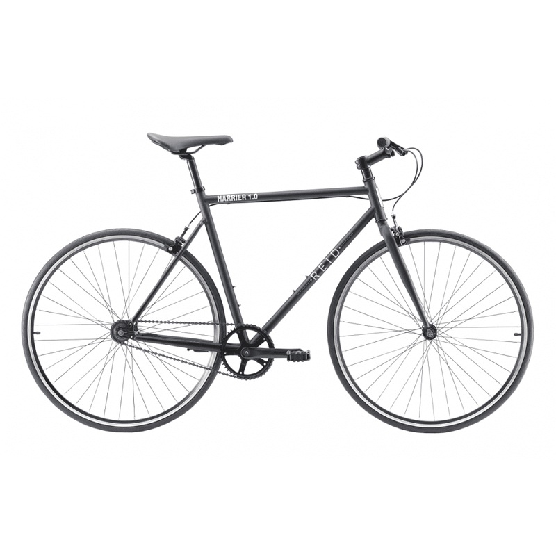 Reid Harrier 1.0 Flat Bar Road Bike Matt Black