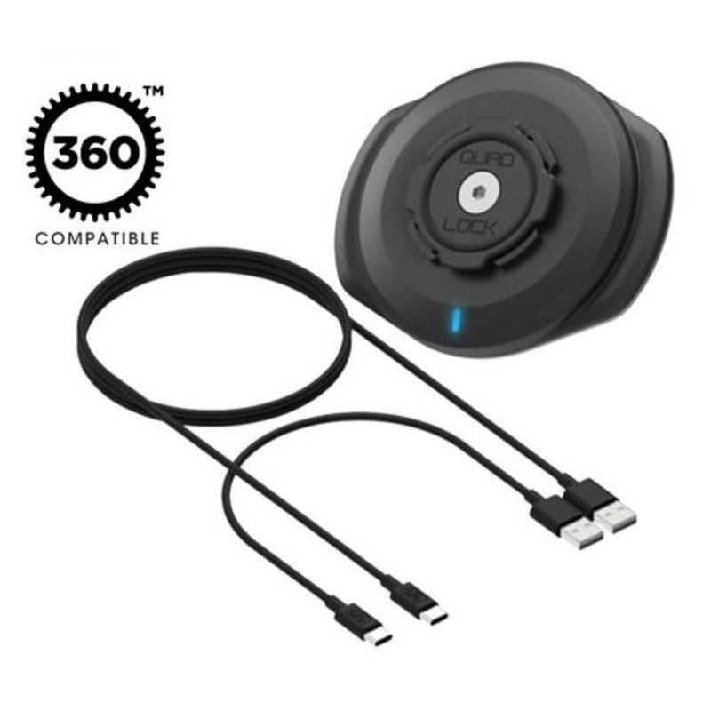 Quad Lock Waterproof Wireless Charging Head - 360 Compatible