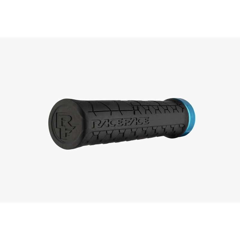 Race Face Getta Grip Lock On Grips 30mm Black/Turquoise