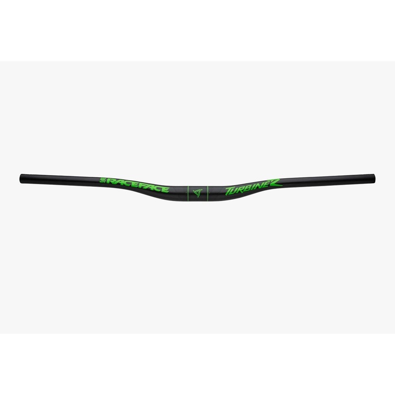 Race Face Turbine R35 MTB Handlebar 35 x 800mm 20mm Rise Green