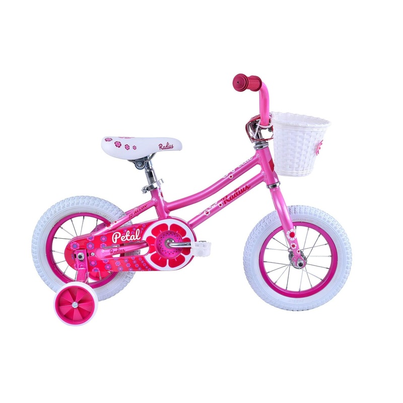 Radius Petal Kids Bike 12 Inch Gloss Pink/Dark Pink (2019)